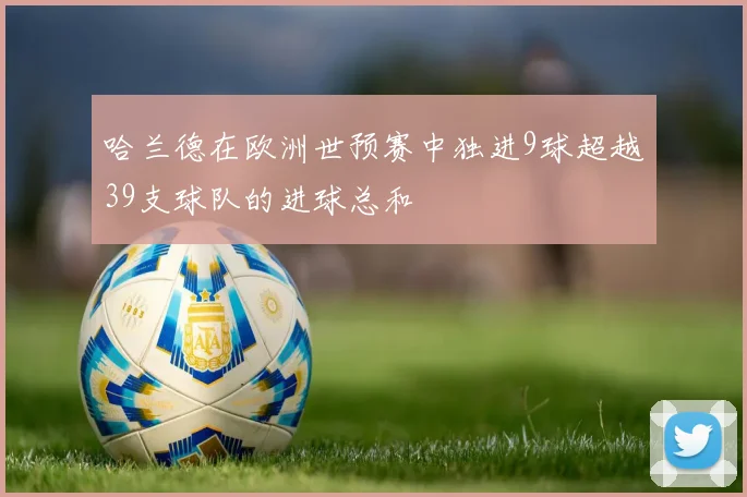 哈兰德在欧洲世预赛中独进9球超越39支球队的进球总和